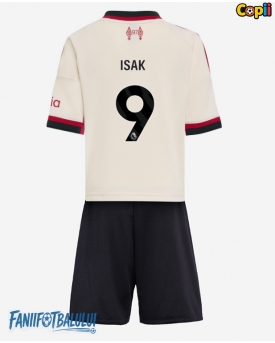 Liverpool Alexander Isak #9 Echipament de Fotbal Replică 2025-26 Copii Deplasare (+ Șorturi)